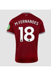 West Ham United Mateus Fernandes #18 Jalkapallovaatteet Kotipaita 2025-26 Lyhythihainen
